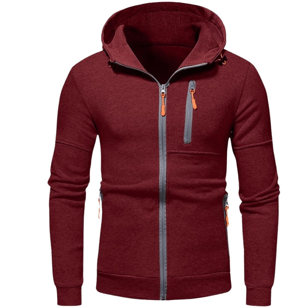 Knitted Full-Zip Jacket – Lightweight Warm Outdoor Layer