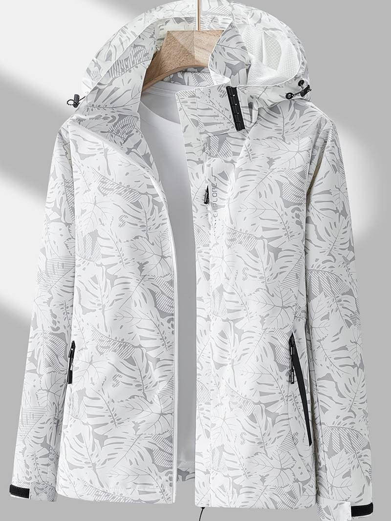 Women's Waterproof Jacket – Windproof Hooded Outdoor Rain Coat