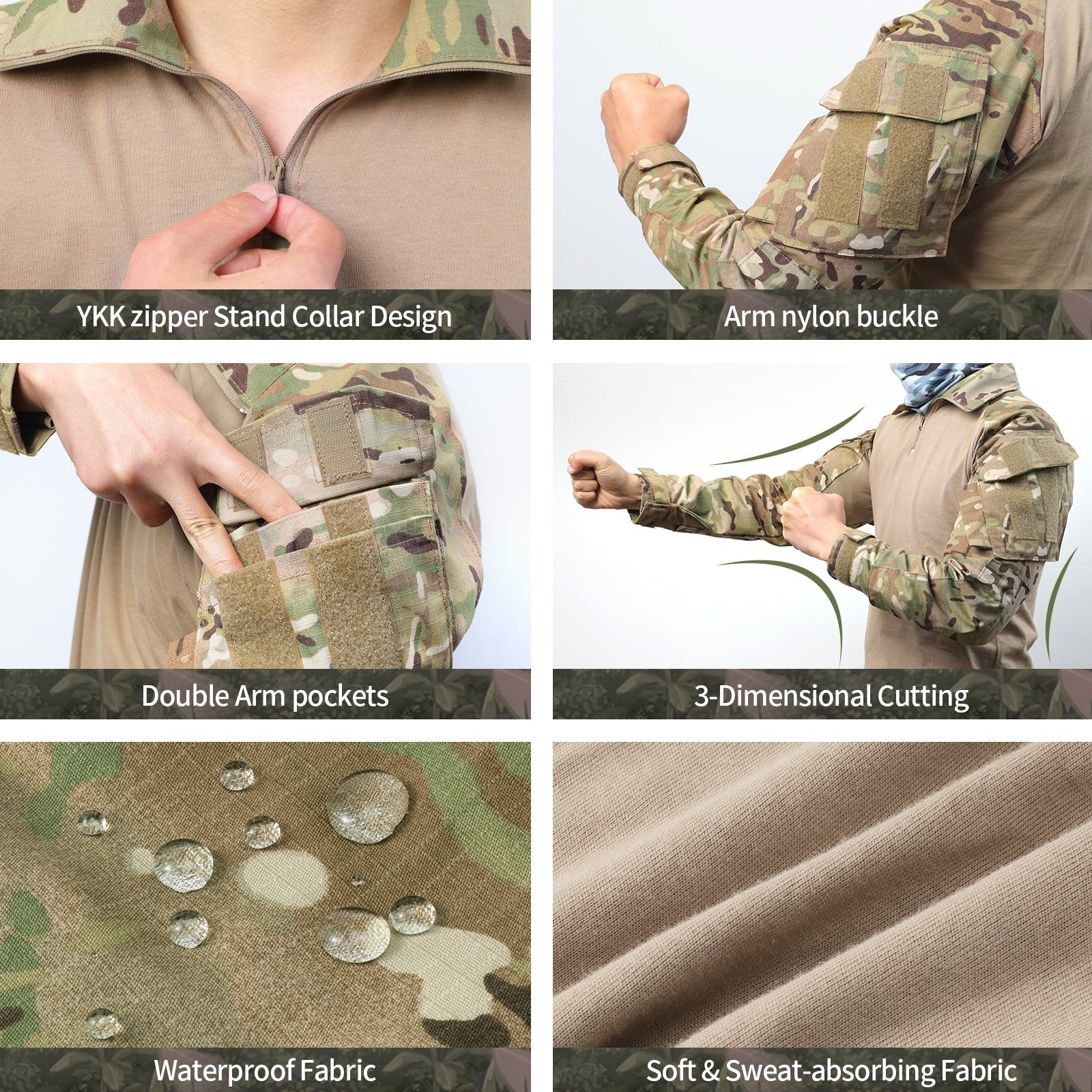 Combat Shirt – Men's Moisture-Wicking Rapid Assault Shirt