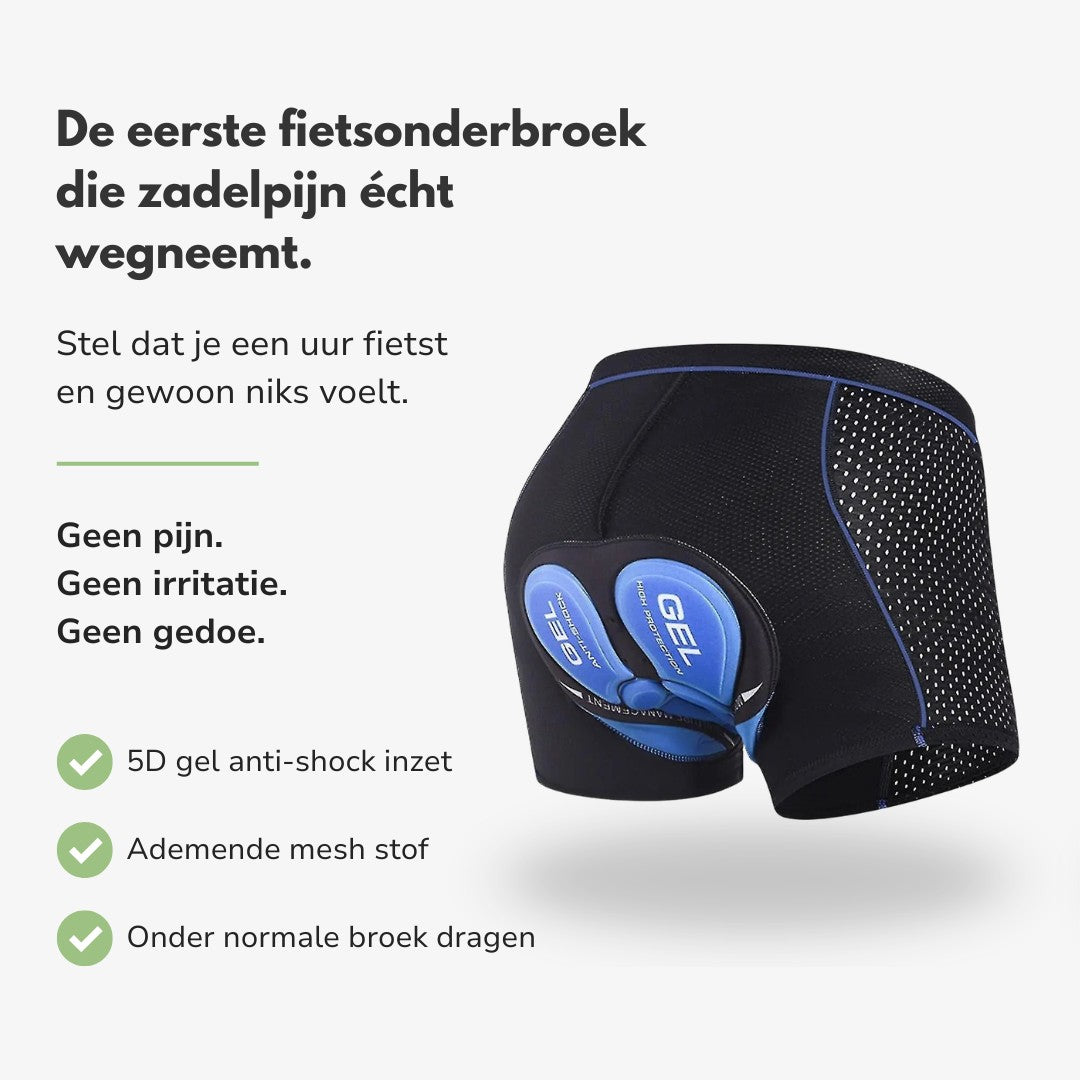 Cycling Undershorts – Gel-Padded Unisex Bike Base Shorts