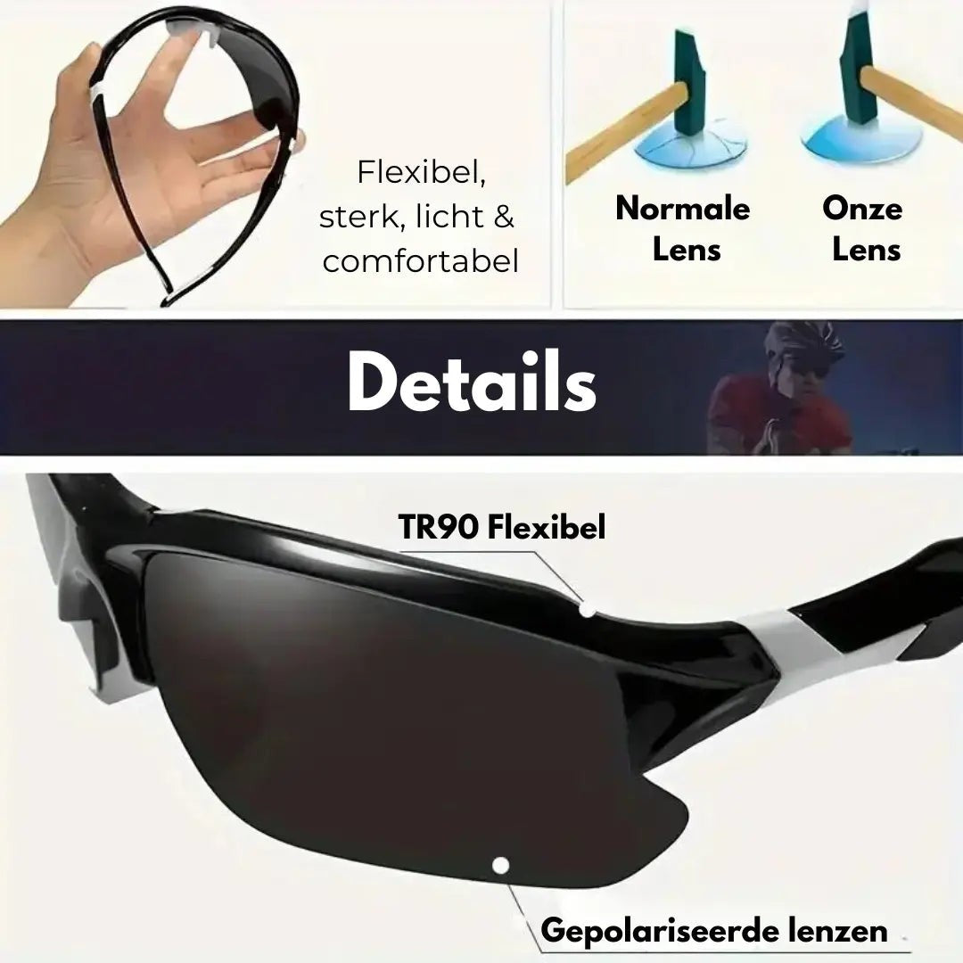 Cycling Sunglasses – Polarised UV Sports Sunglasses