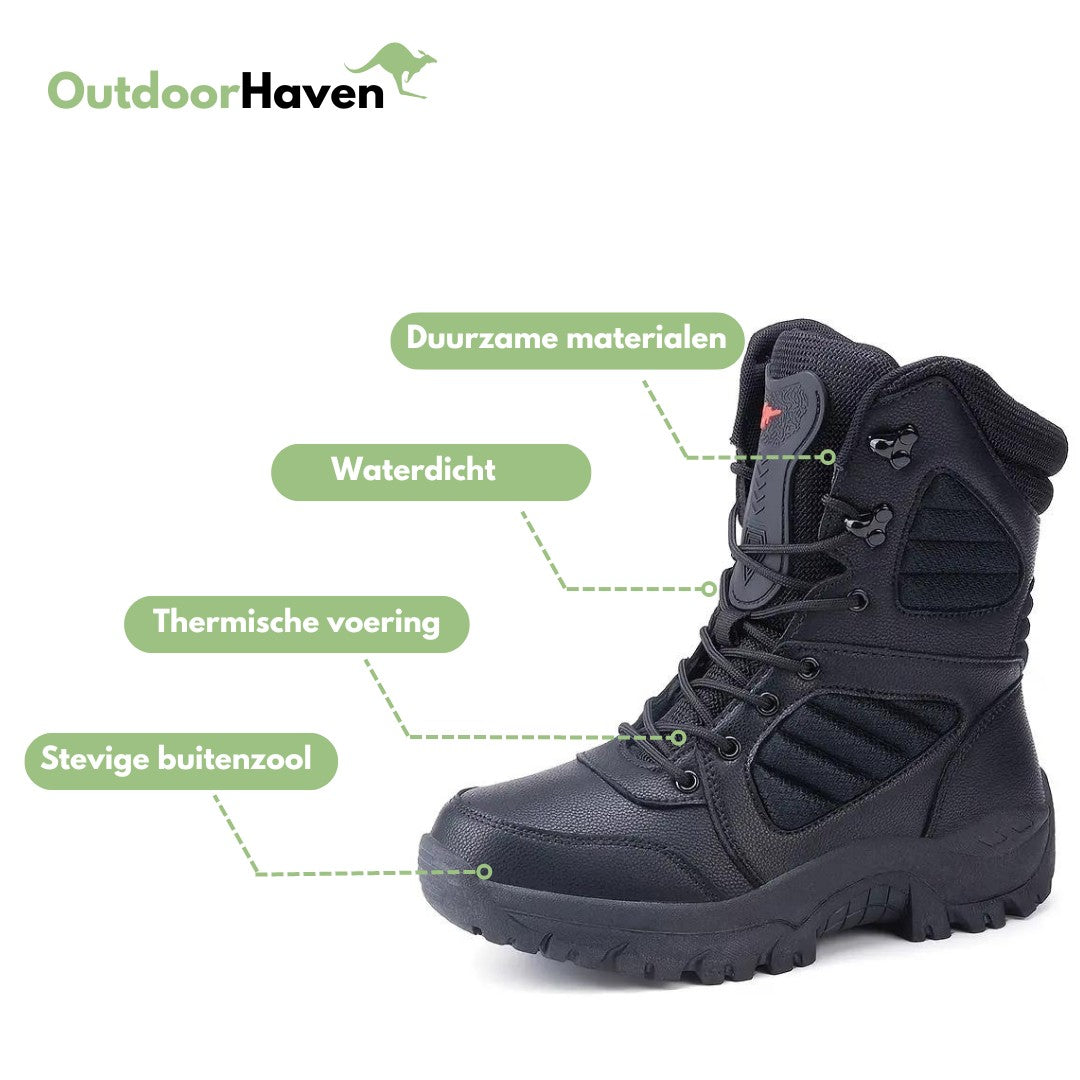 Winter Boots – Men's Lined Waterproof Windproof Boots
