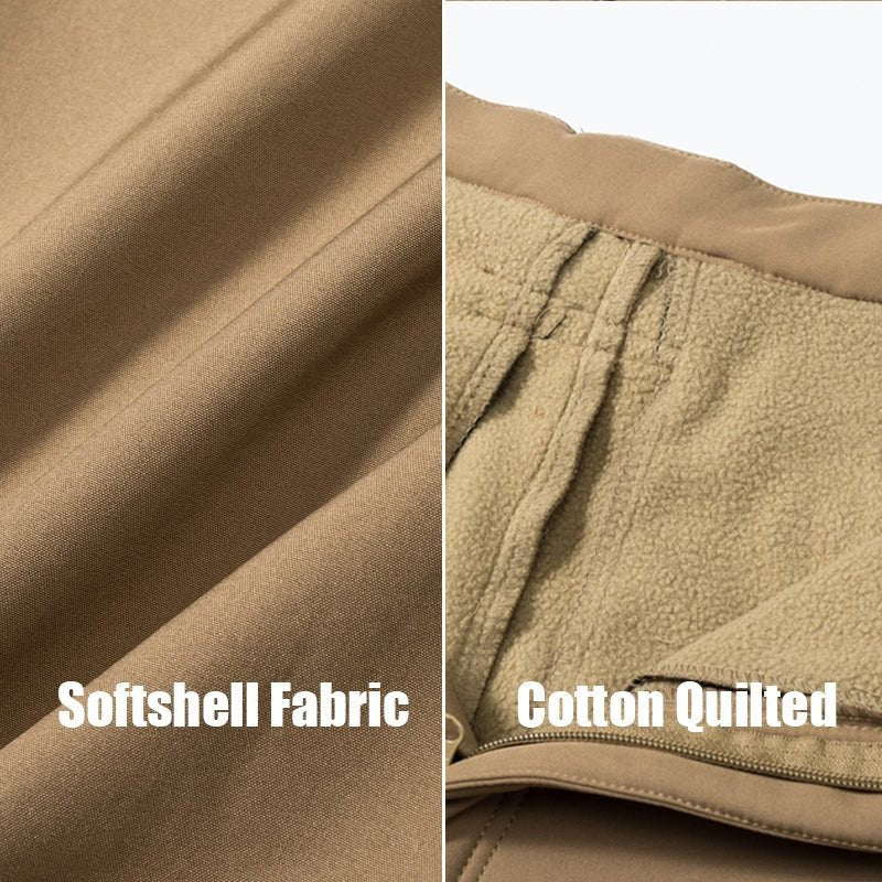 Waterproof Tactical Trousers – Men's Softshell Breathable Cargo