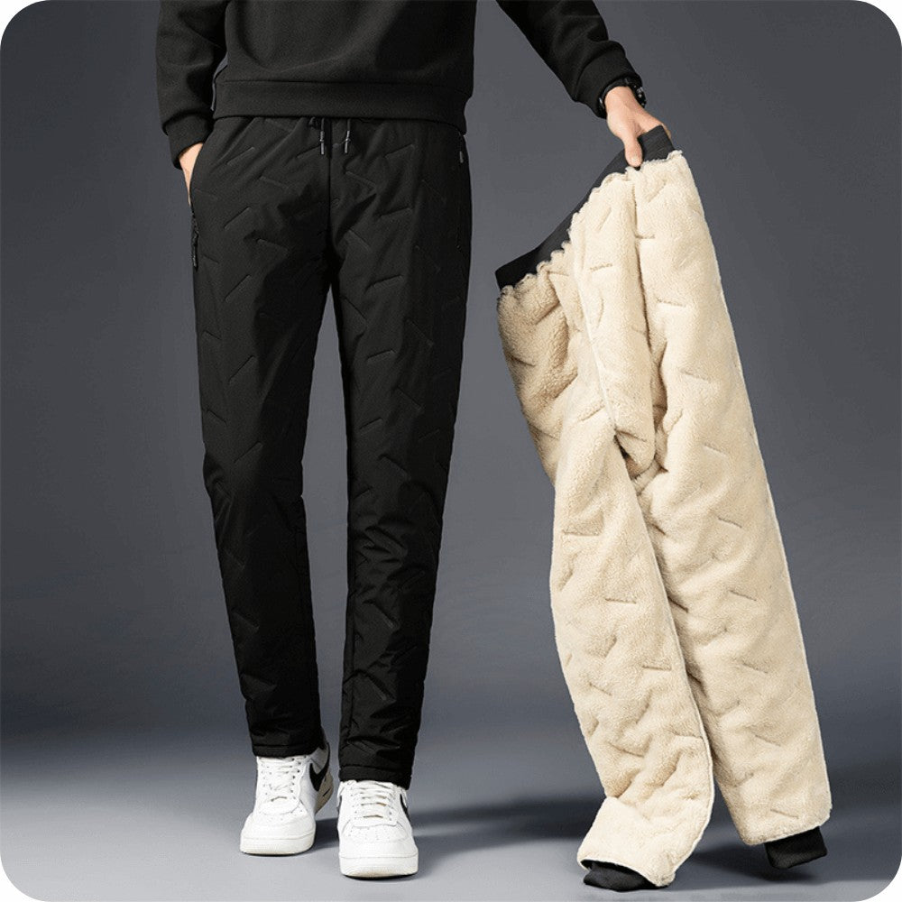 Men's Thermal Joggers – Lined Waterproof Winter Bottoms