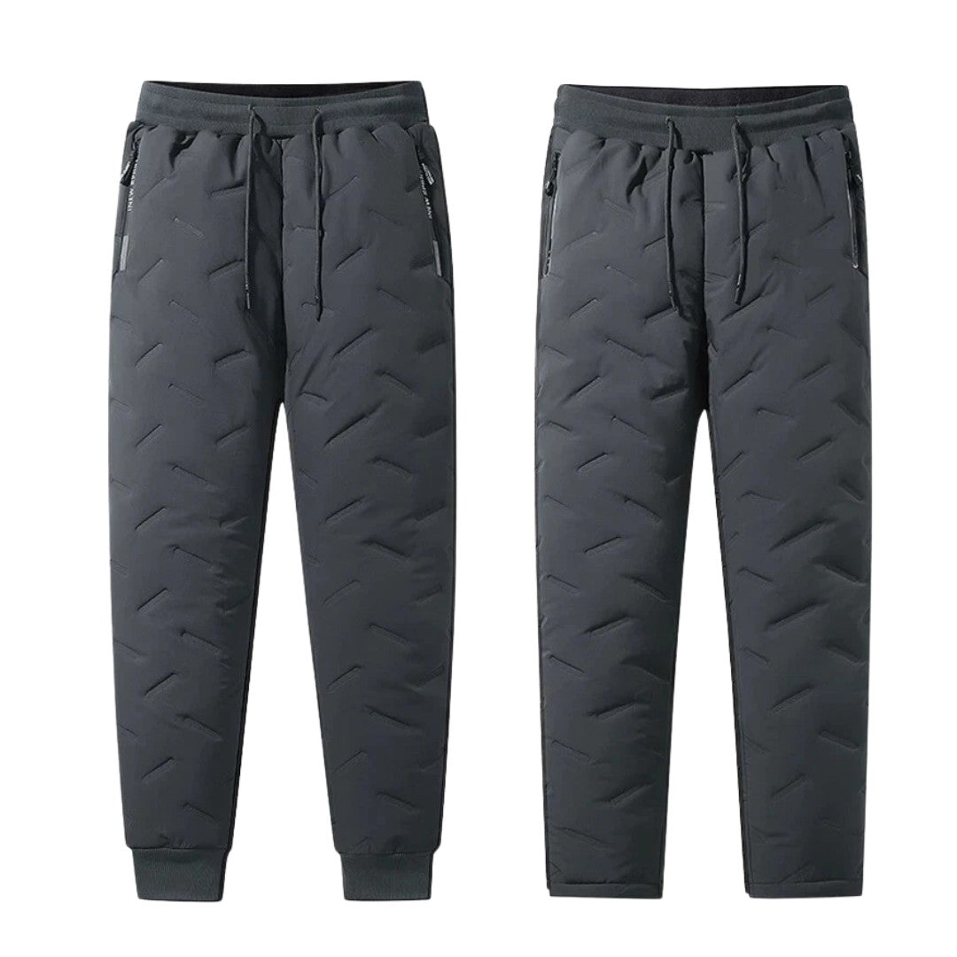 Men's Thermal Joggers – Lined Waterproof Winter Bottoms