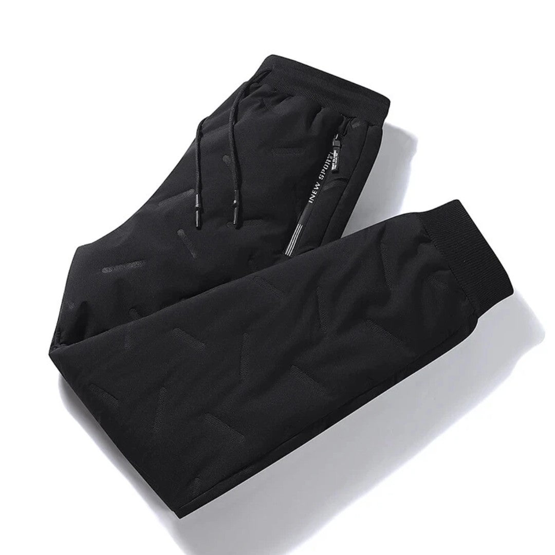 Men's Thermal Joggers – Lined Waterproof Winter Bottoms