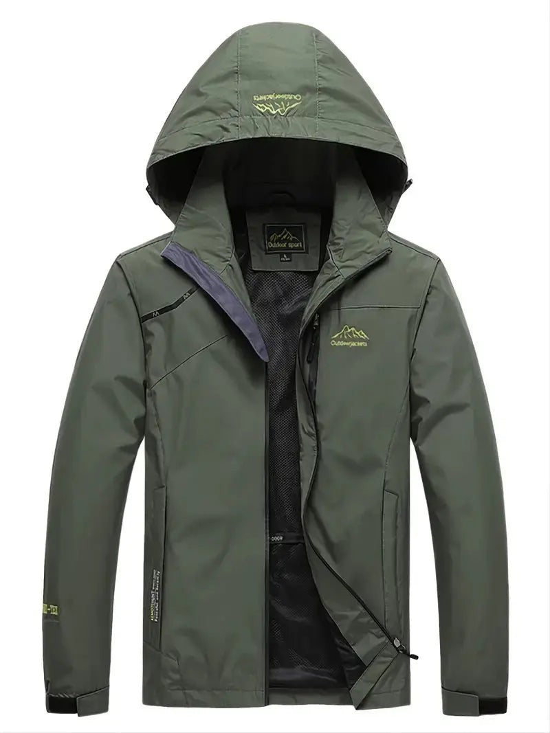 Windbreaker Jacket – Waterproof Windproof Outdoor Shell