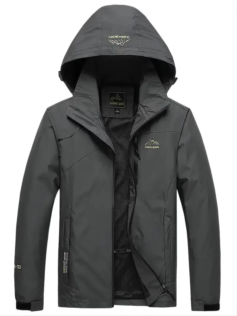 Windbreaker Jacket – Waterproof Windproof Outdoor Shell