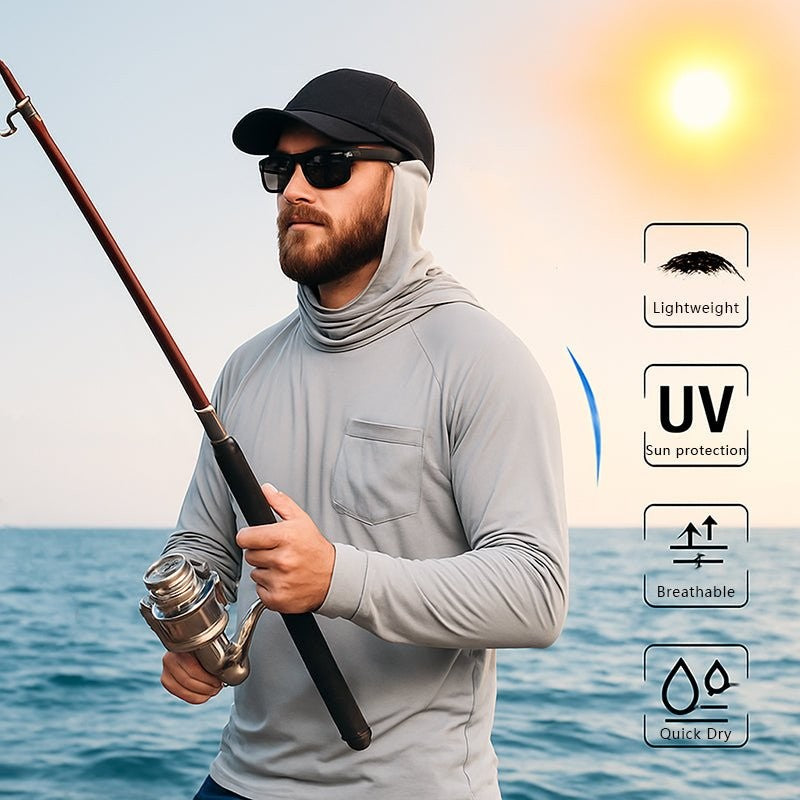 Sun Shirt – UPF 50+ Quick-Dry Hooded Fishing Shirt