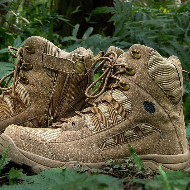Tactical Boots – Men's High-Top Lightweight Military Boots