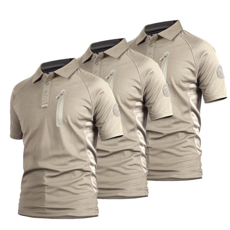Combat Shirt 3-Pack – Men's Short-Sleeve Quick-Dry Tops