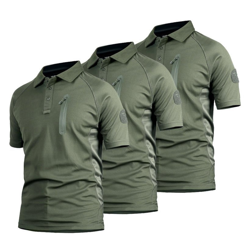 Combat Shirt 3-Pack – Men's Short-Sleeve Quick-Dry Tops