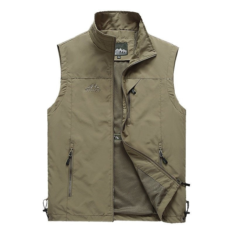 Outdoor Vest – Men's Quick-Dry Breathable Utility Vest