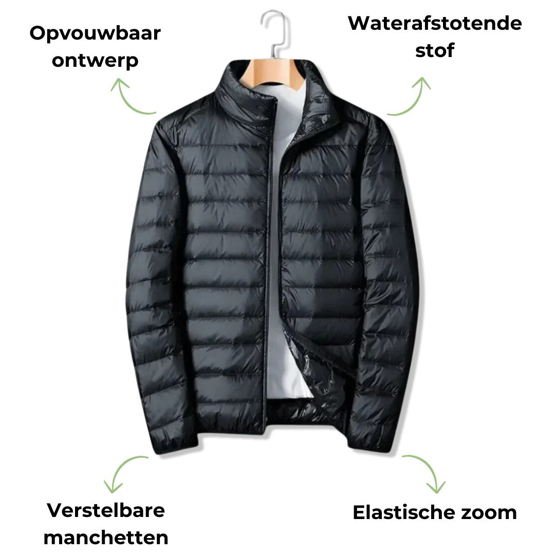 Packable Rain Jacket – Foldable Waterproof Outdoor Shell