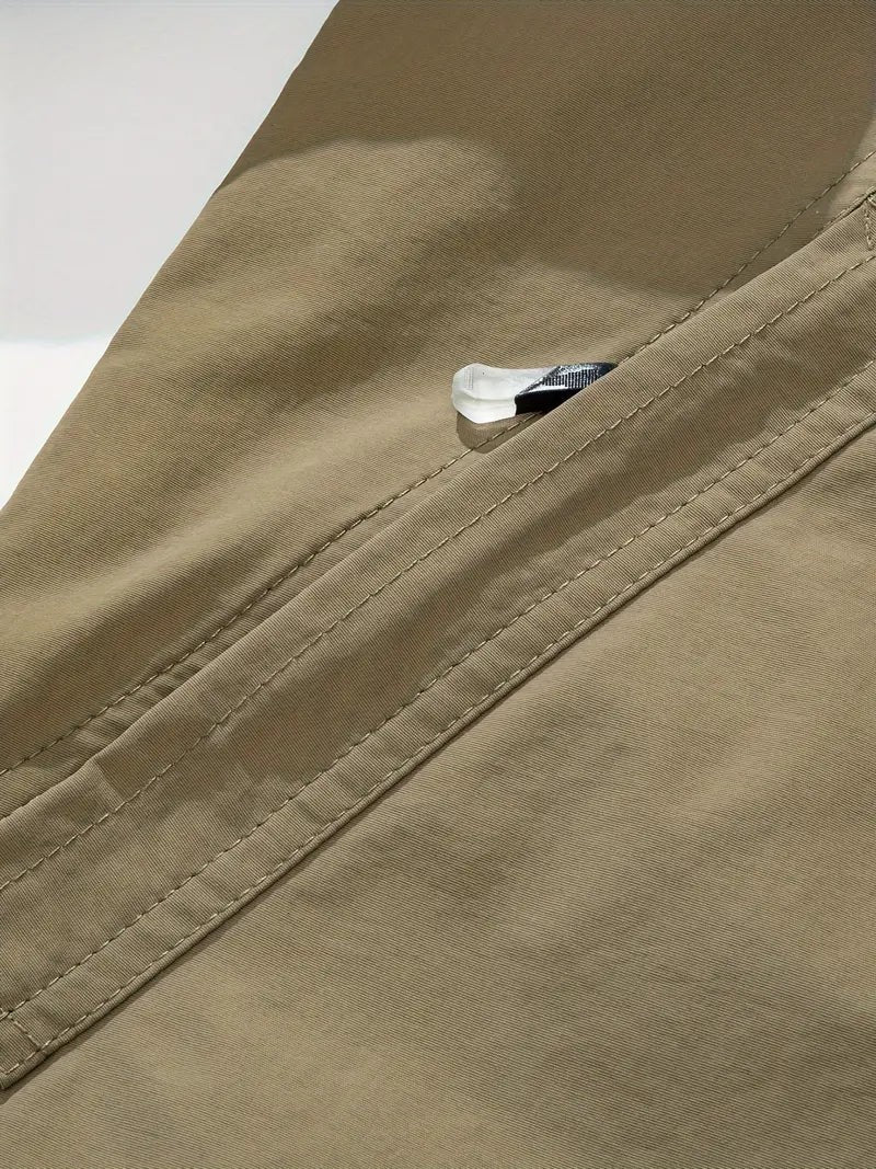 Men's Waterproof Outdoor Jacket – Wind & Waterproof Nylon Coat