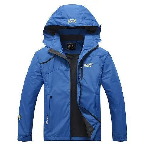 Waterproof Jacket – Unisex Wind & Rainproof Outdoor Shell