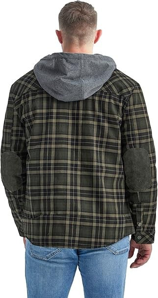 Men's Checked Jacket – Warm Autumn & Winter Overshirt