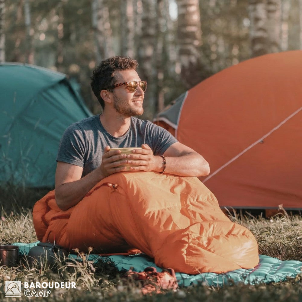 Down Sleeping Bag – Ultralight 3-Season Waterproof Bag