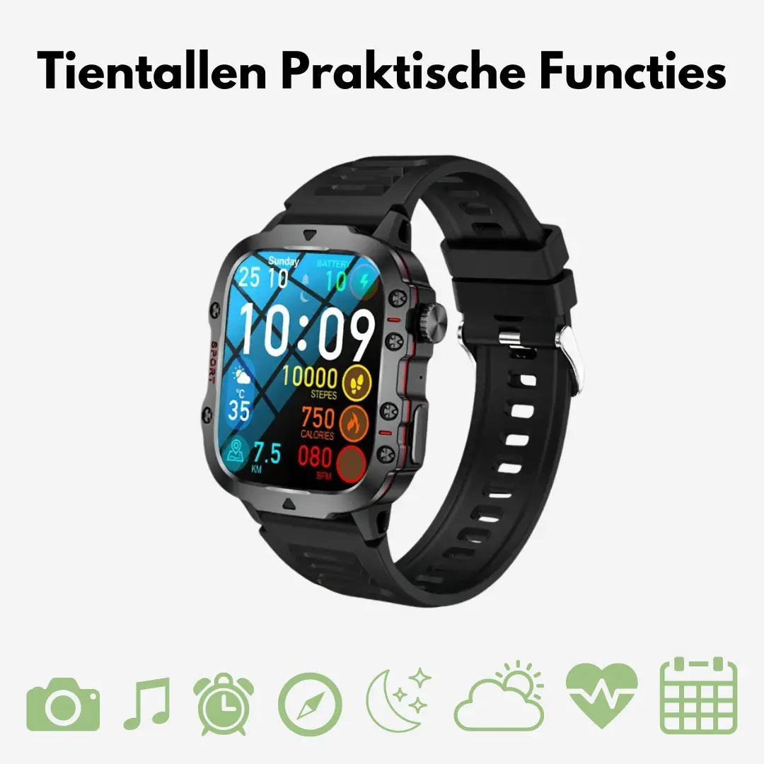 Sport Smartwatch – IP68 Waterproof Fitness Watch