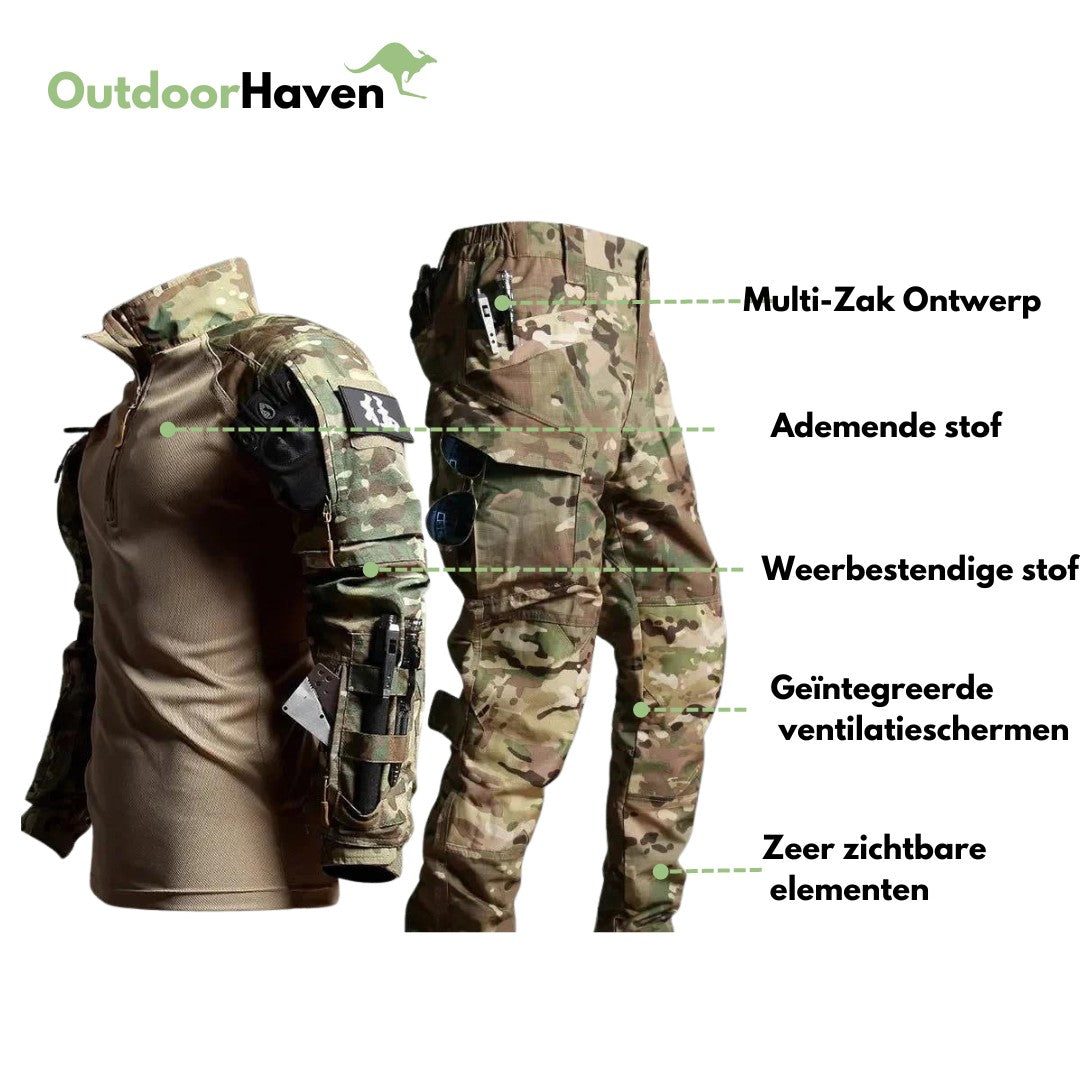 Tactical Set – Men's Waterproof Outdoor Jacket & Trousers
