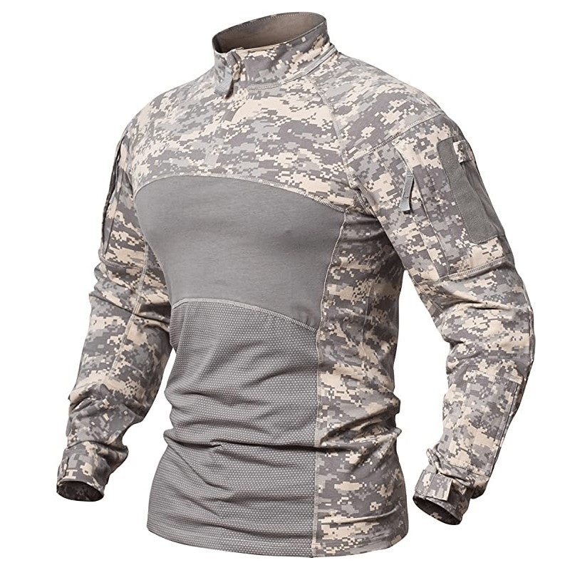 Tactical Combat Shirt – Men's Moisture-Wicking Base Layer