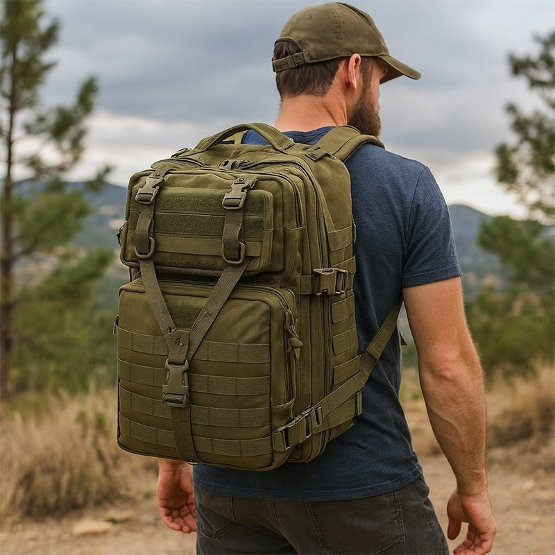 3-Day Military Backpack – Durable MOLLE Tactical Rucksack
