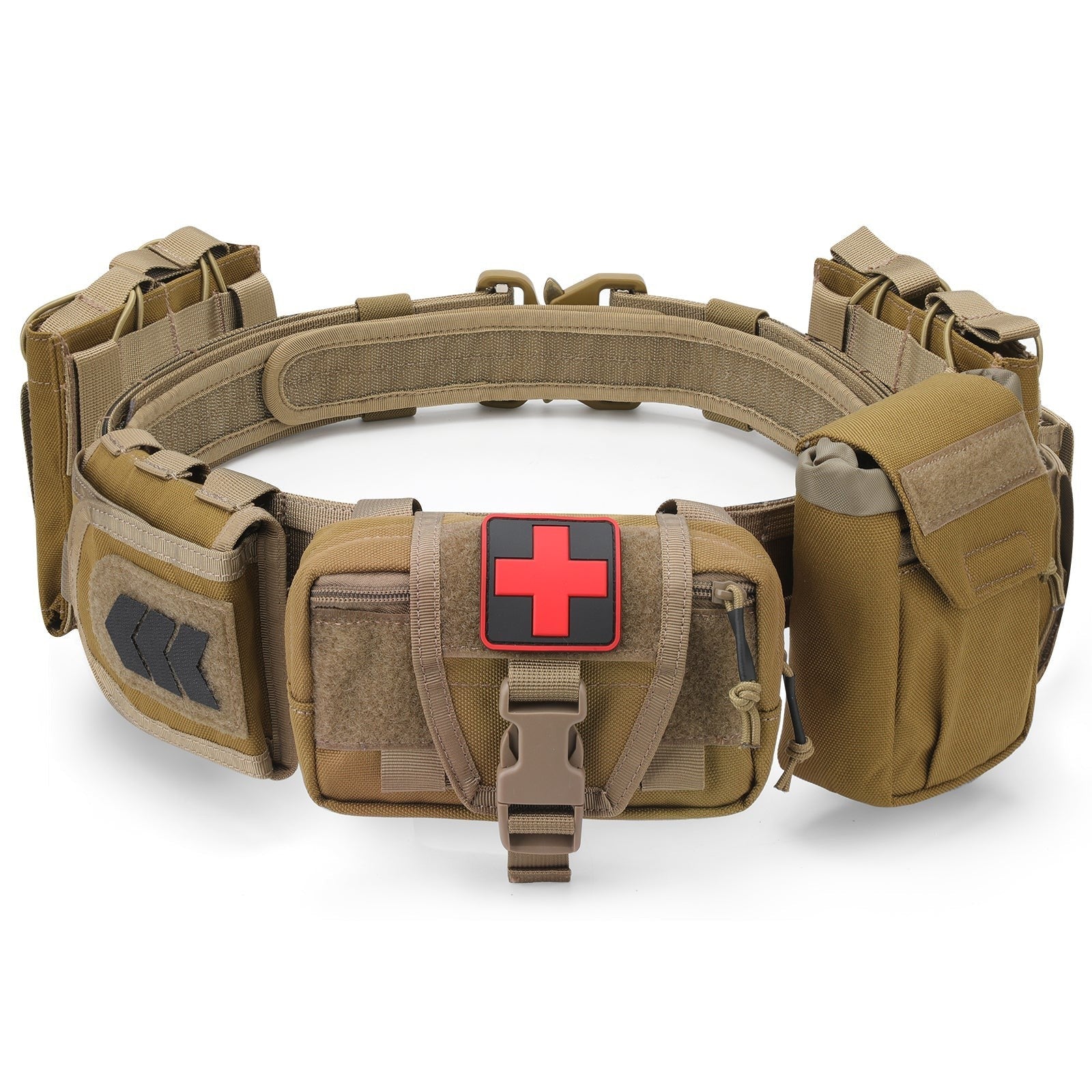 Tactical Duty Belt – Men's 5-in-1 Quick-Release Combat Belt