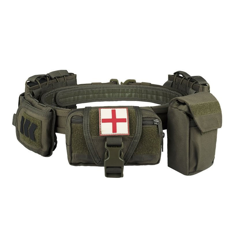Tactical Duty Belt – Men's 5-in-1 Quick-Release Combat Belt
