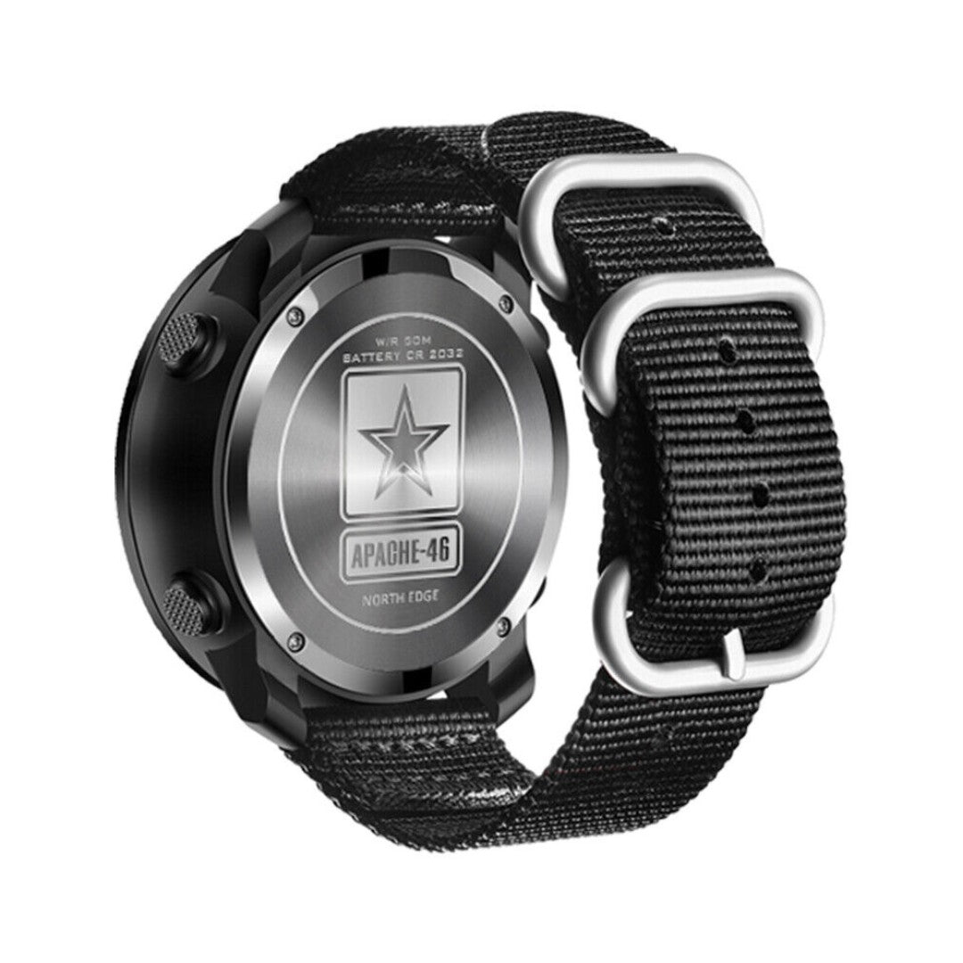 Outdoor Sports Watch – Waterproof 50M Barometer & Compass