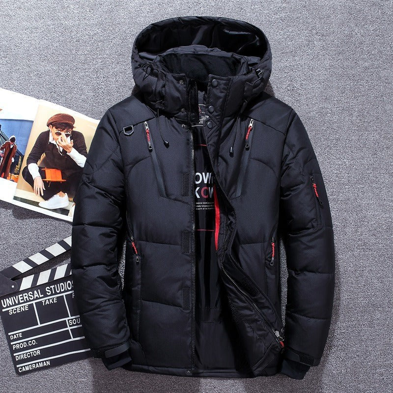 Lightweight Down Jacket – Packable Warm Windproof Hooded Puffer