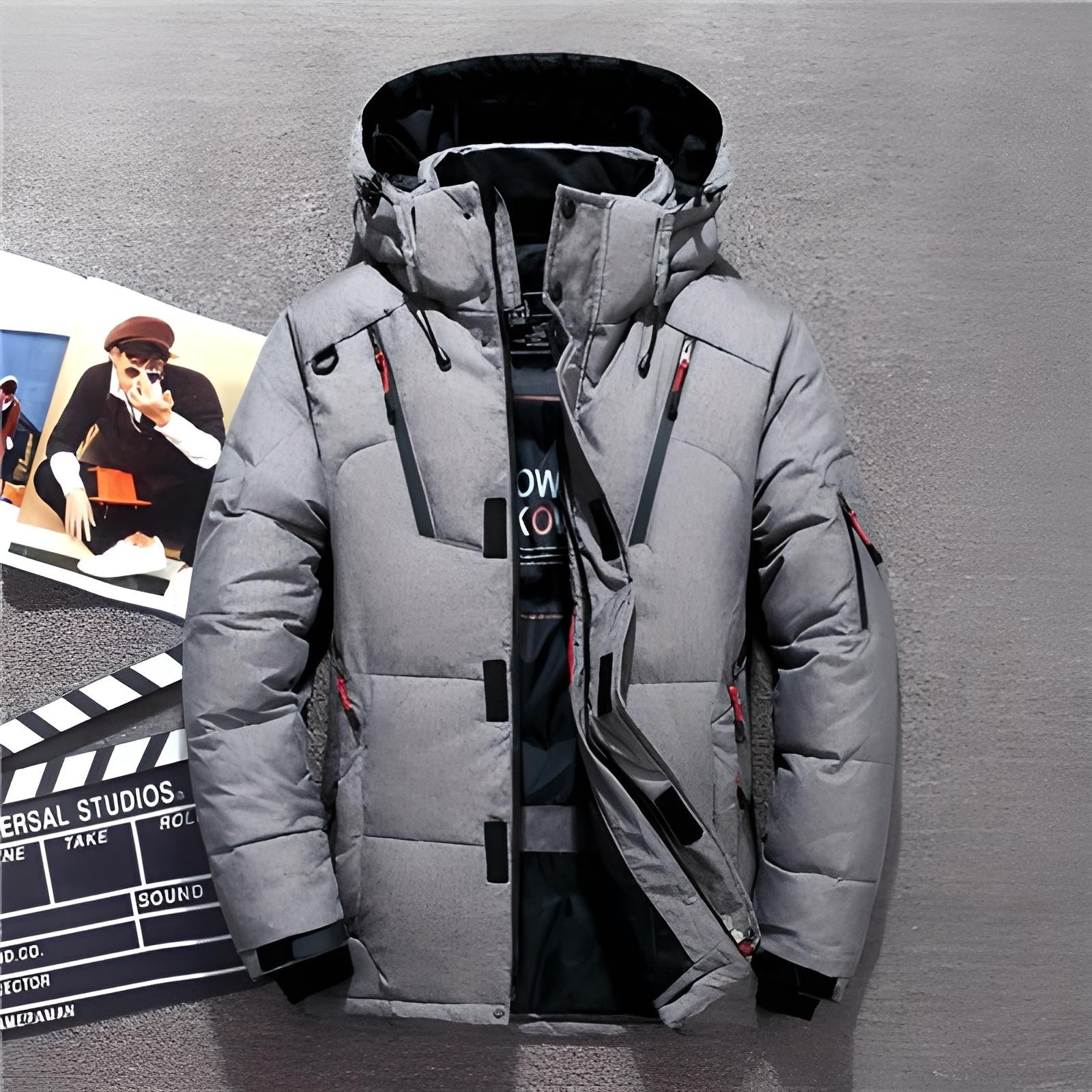 Lightweight Down Jacket – Packable Warm Windproof Hooded Puffer
