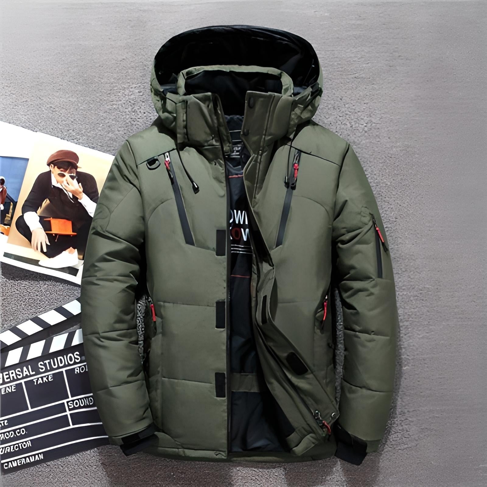 Lightweight Down Jacket – Packable Warm Windproof Hooded Puffer