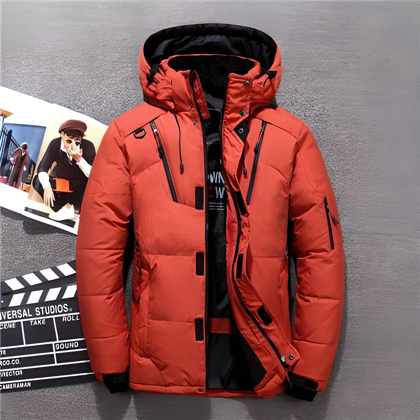 Lightweight Down Jacket – Packable Warm Windproof Hooded Puffer