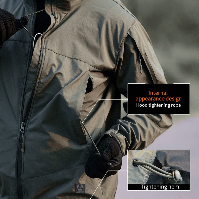 Softshell Tactical Jacket – Men's Waterproof Outdoor Jacket