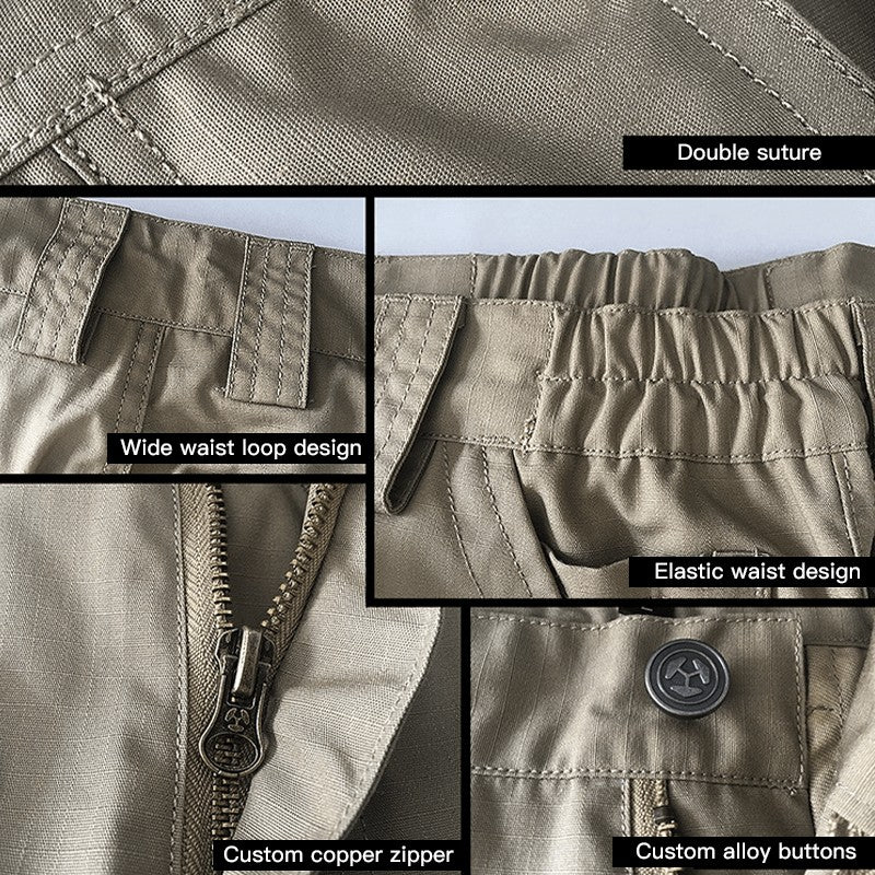 Waterproof Tactical Shorts – Men's Cargo Combat Shorts