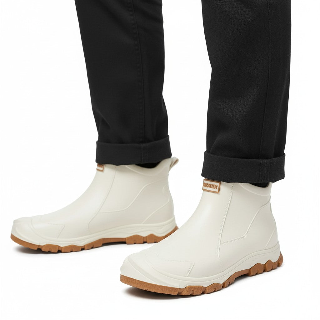 Waterproof Ankle Rain Boots – Anti-Slip Short Wellington