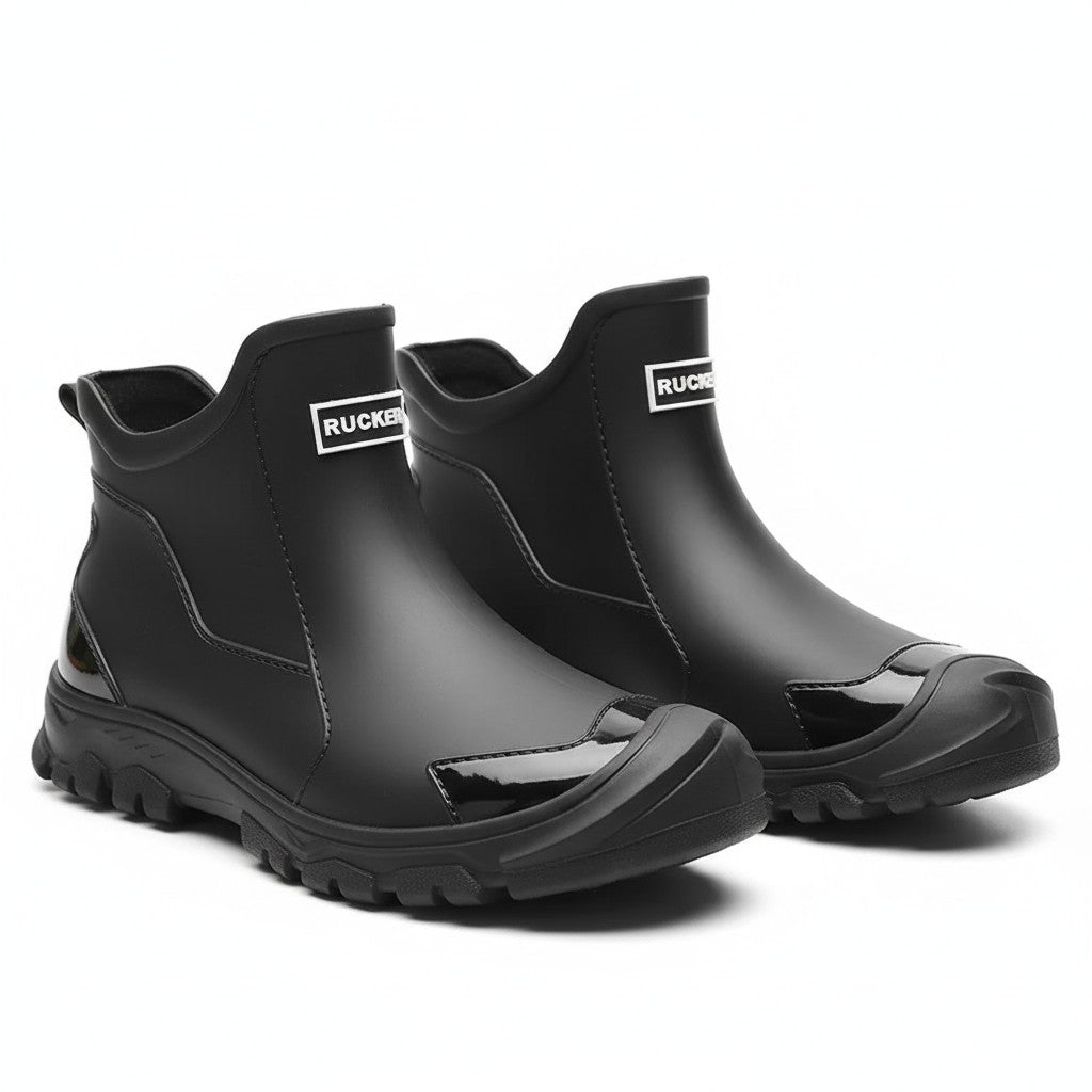 Waterproof Ankle Rain Boots – Anti-Slip Short Wellington