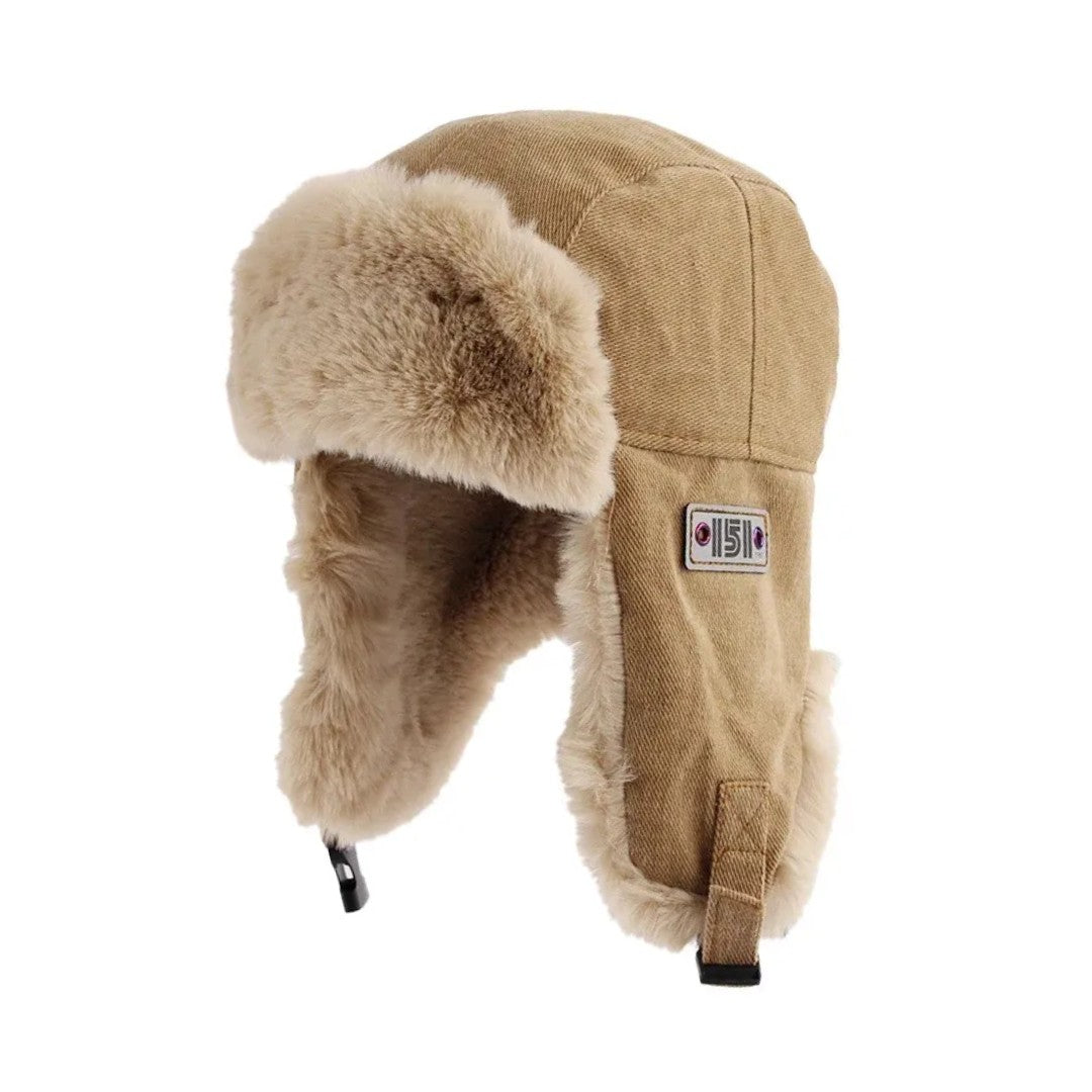 Winter Hat – Warm Fur-Lined Windproof Trapper Beanie