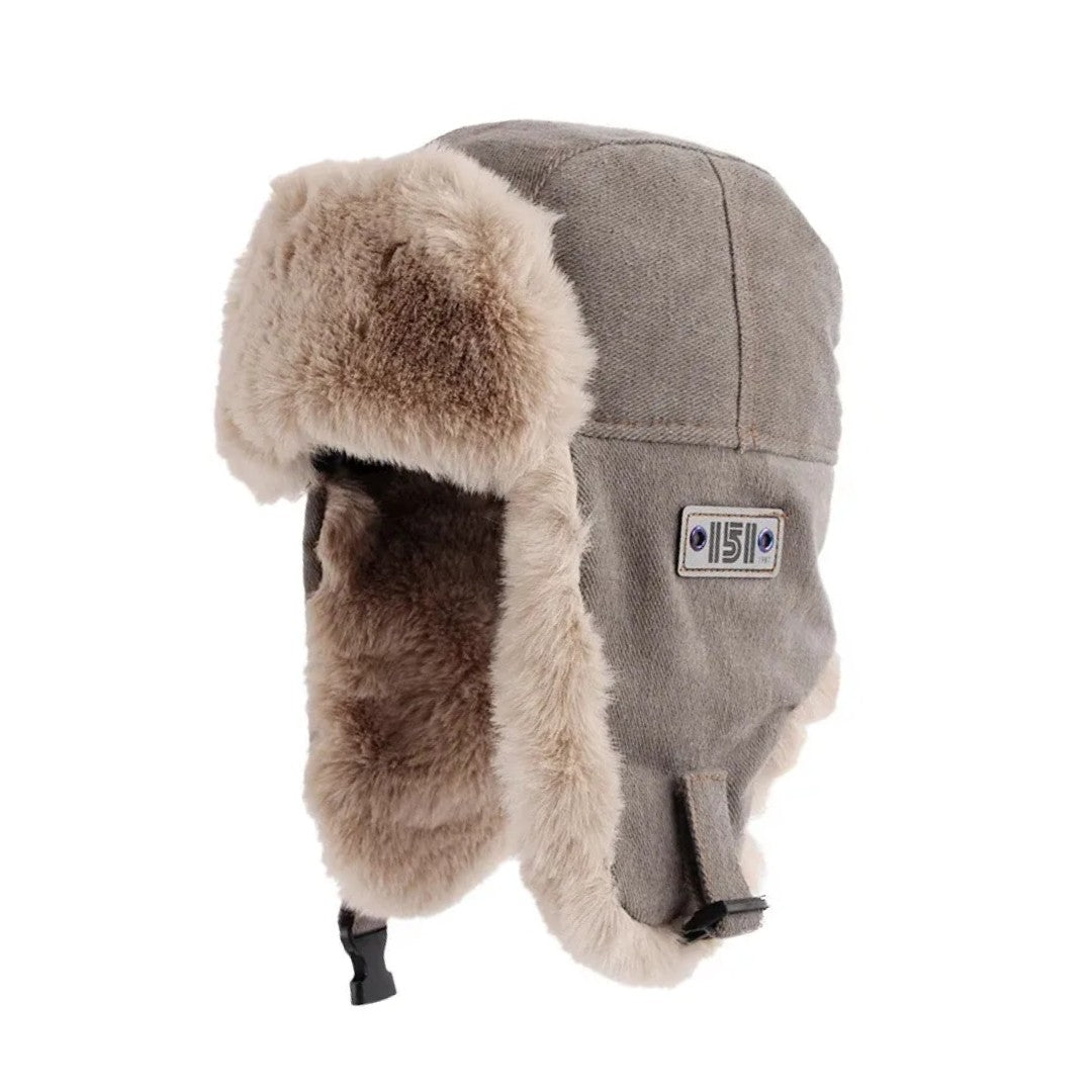 Winter Hat – Warm Fur-Lined Windproof Trapper Beanie