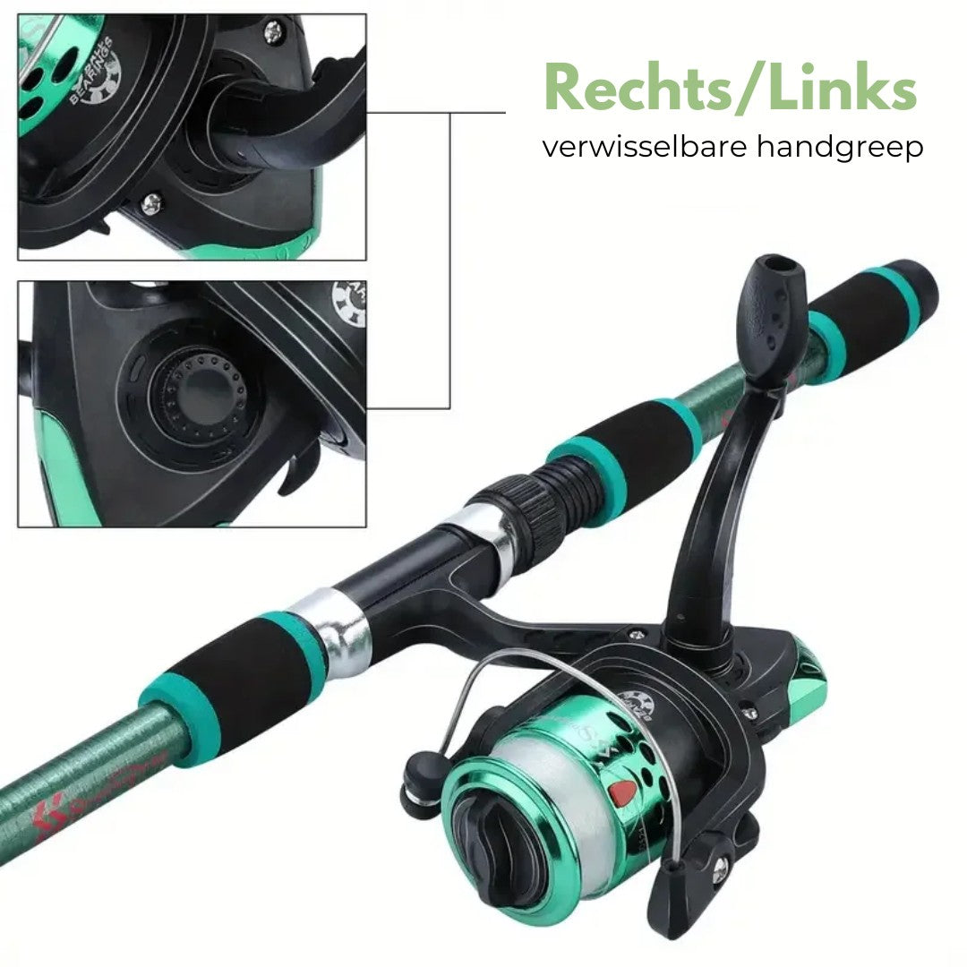 Fishing Rod Set – Telescopic Rod & Reel Combo Kit