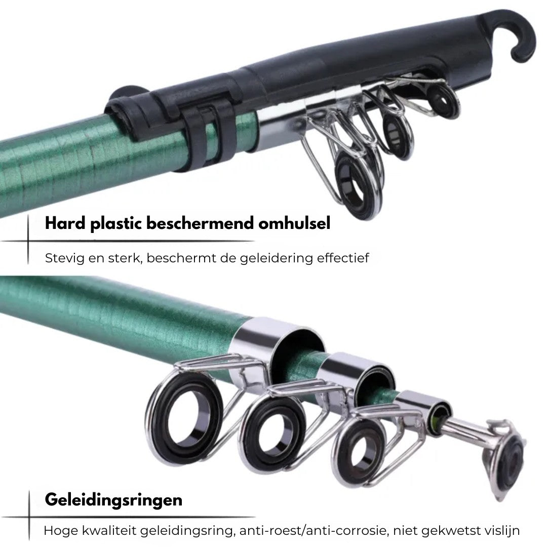 Fishing Rod Set – Telescopic Rod & Reel Combo Kit