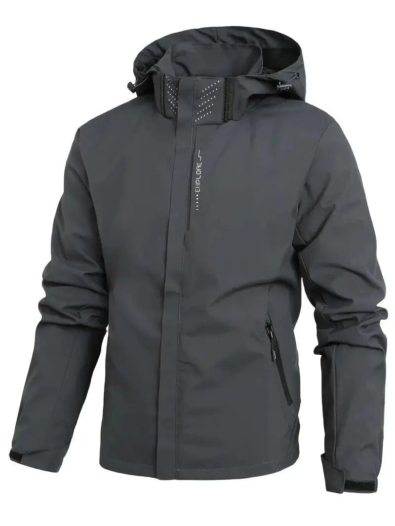 Rain Jacket – Wind & Waterproof Unisex Outdoor Shell