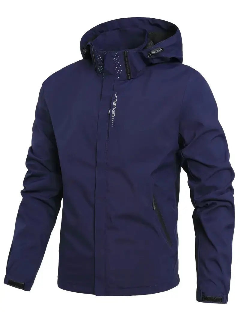 Rain Jacket – Wind & Waterproof Unisex Outdoor Shell