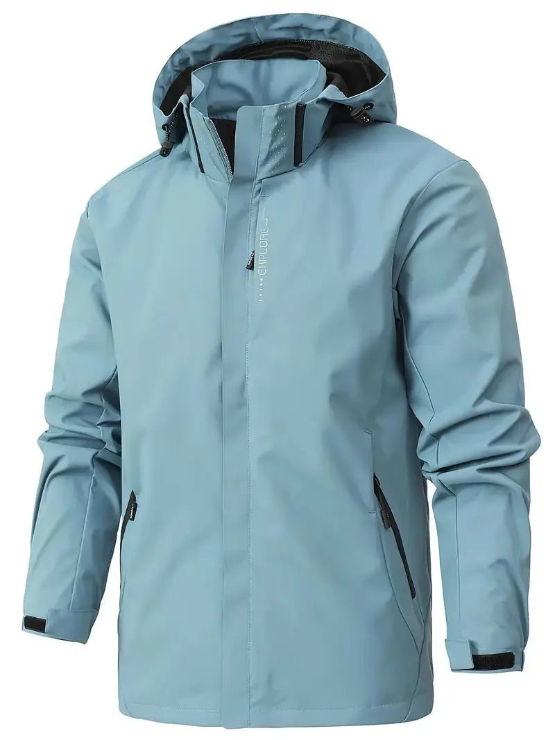 Rain Jacket – Wind & Waterproof Unisex Outdoor Shell