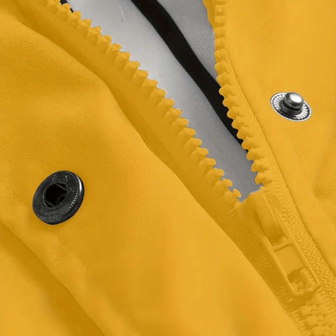 Women's Waterproof Rain Jacket – Hooded Windproof Storm Coat